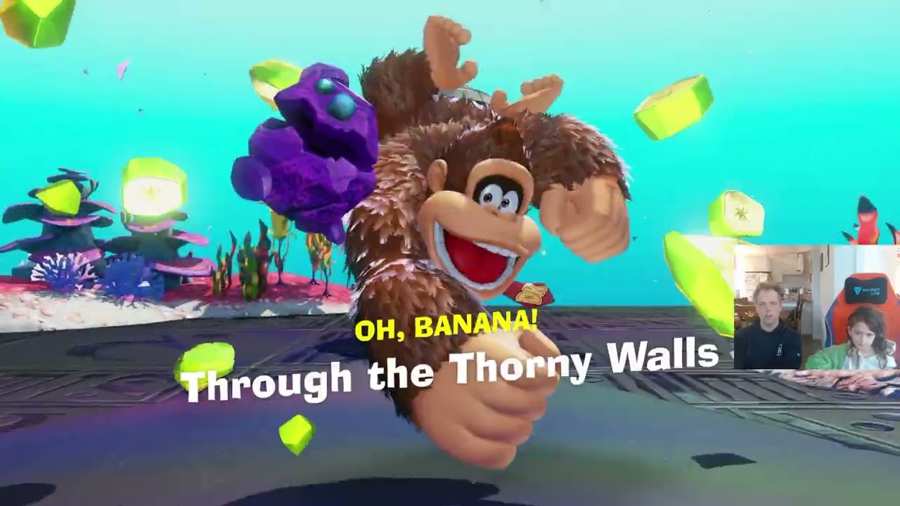 Perrin and Dad Play DK Bananza! P2