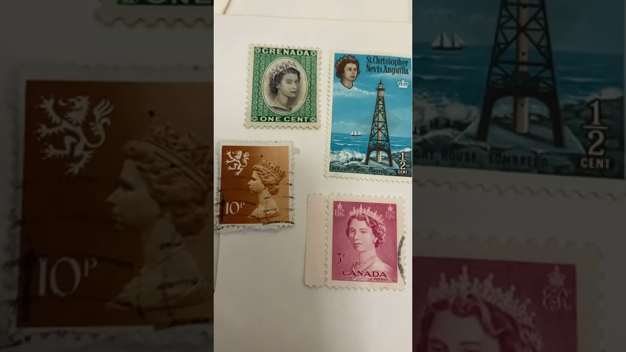 Queen Elizabeth stamps