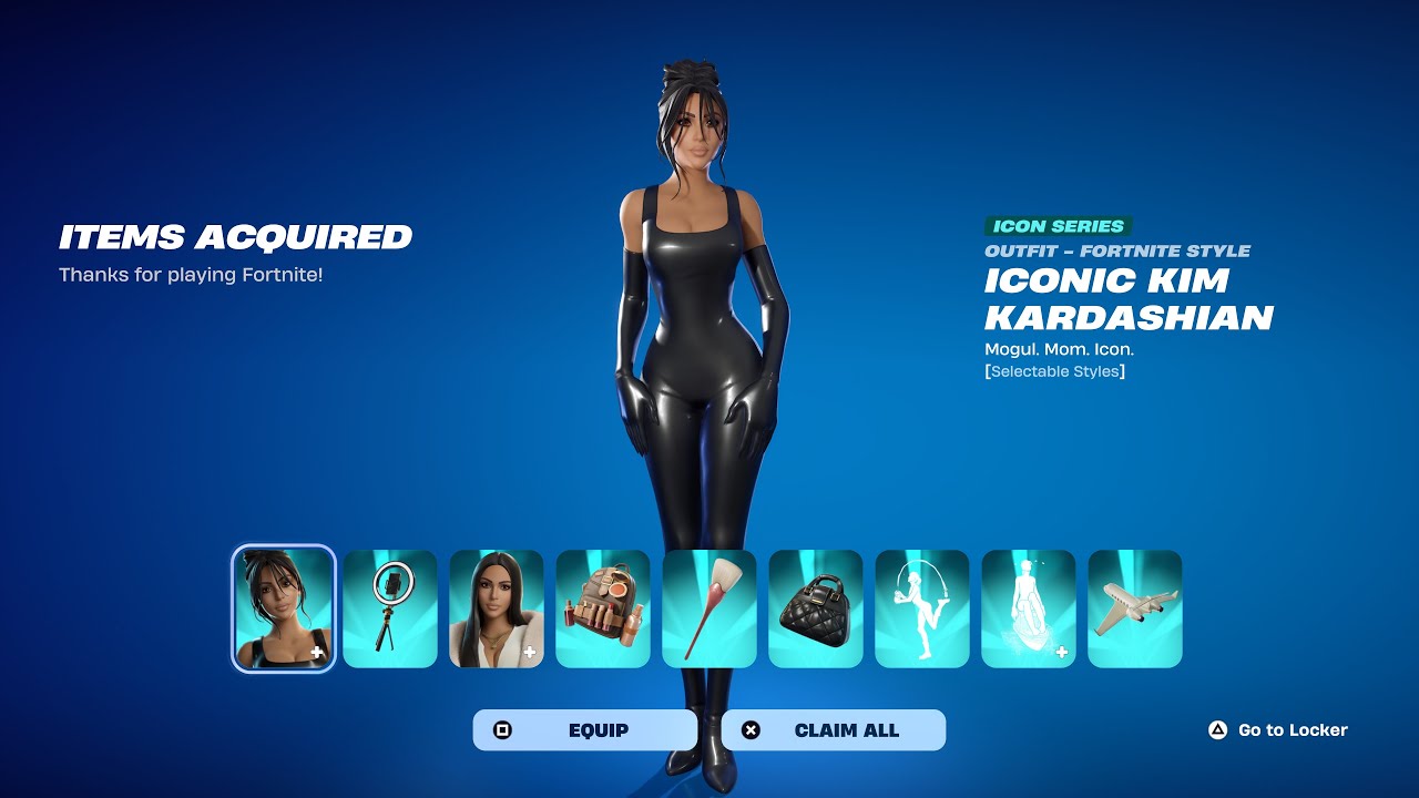 How To Get Iconic Kim Kardashian Skin For FREE! (Fortnite)