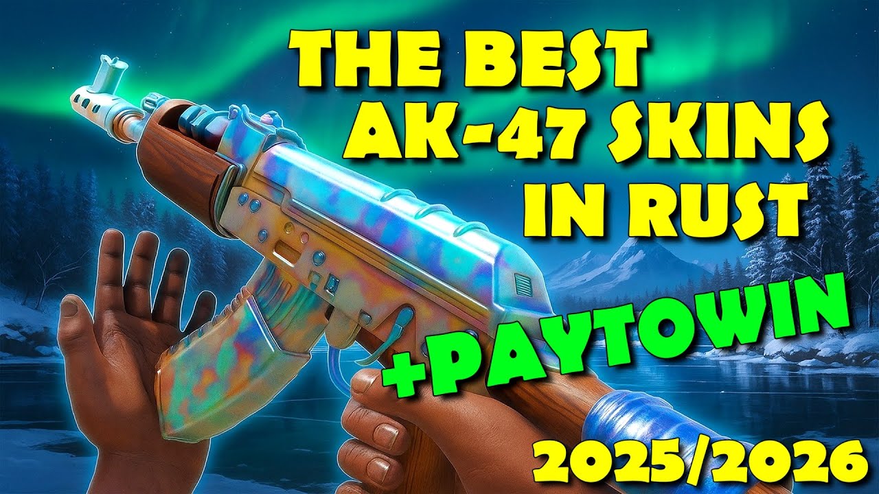 RUST THE BEST AK47 SKINS 2025 (UPDATED) +PAYTOWIN