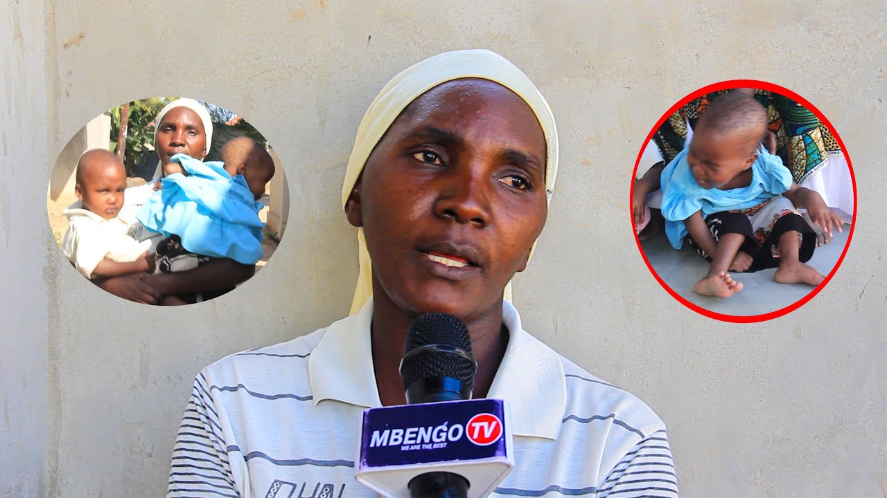 MKE AMEKIMBIWA NA MUME BAADA YA KUZAA WATOTO MAPACHA MMOJA MGONJWA ANA UTINDIO WA UBONGO