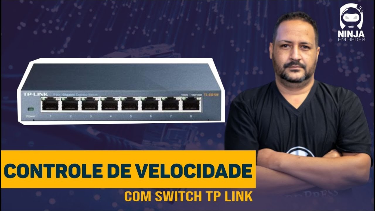 Controle de Velocidade da sua internet, apenas com switch.