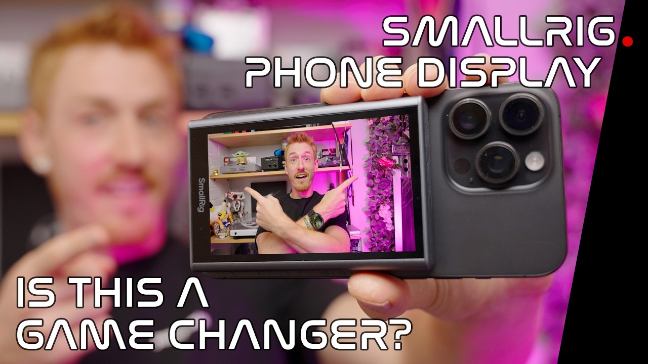 An External Magsafe Phone Monitor - Gimmick or Game Changer?! Smallrig Display Review