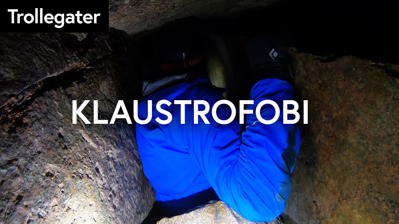 KLAUSTROFOBI i TROLLEGATER - Kryper 100m grotta!