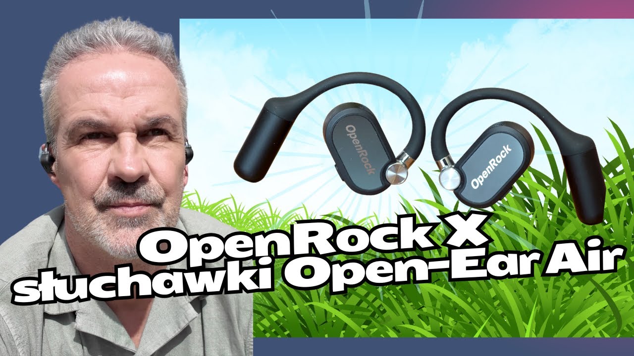 OpenRock X - sportowe słuchawki powietrzne.
