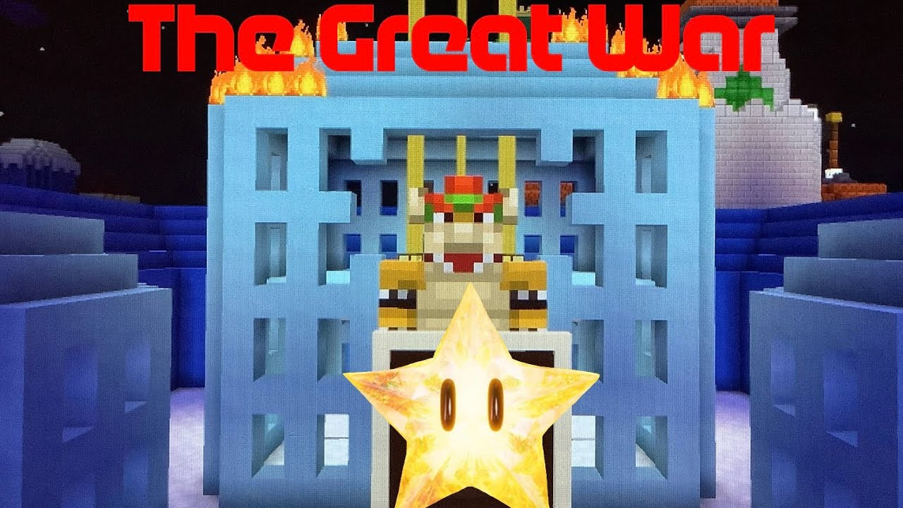 Minecraft Super Mario RETURNS “The Beginning of The Great War”