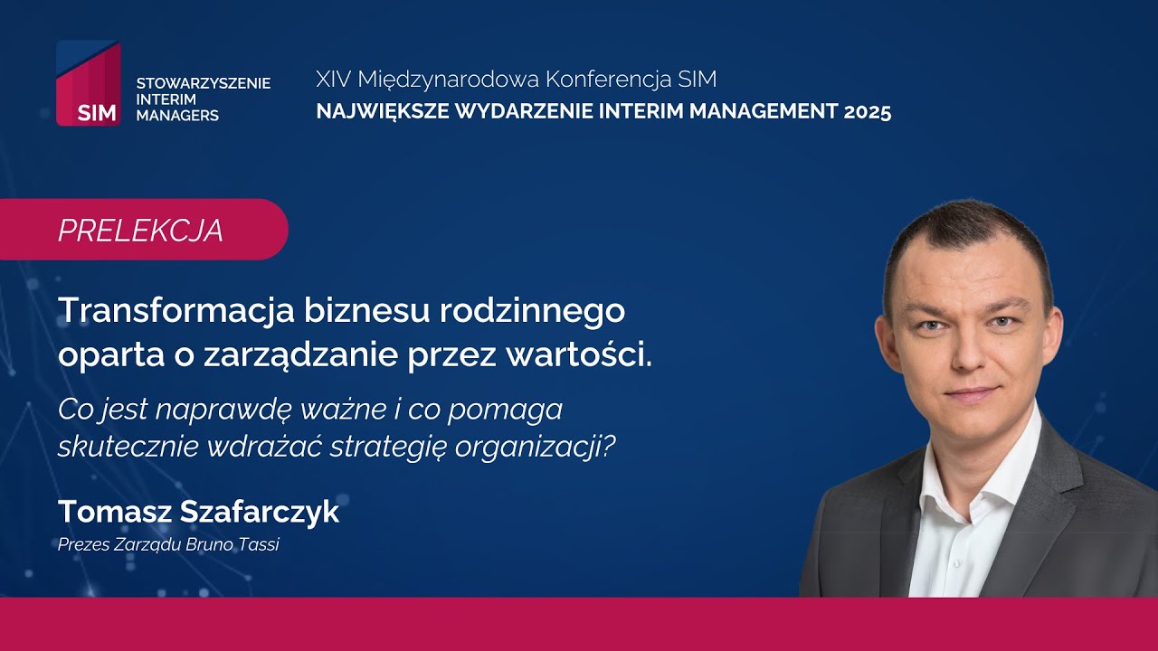 TRANSFORMACJA BIZNESU RODZINNEGO OPARTA O ZARZĄDZANIE PRZEZ WARTOŚCI