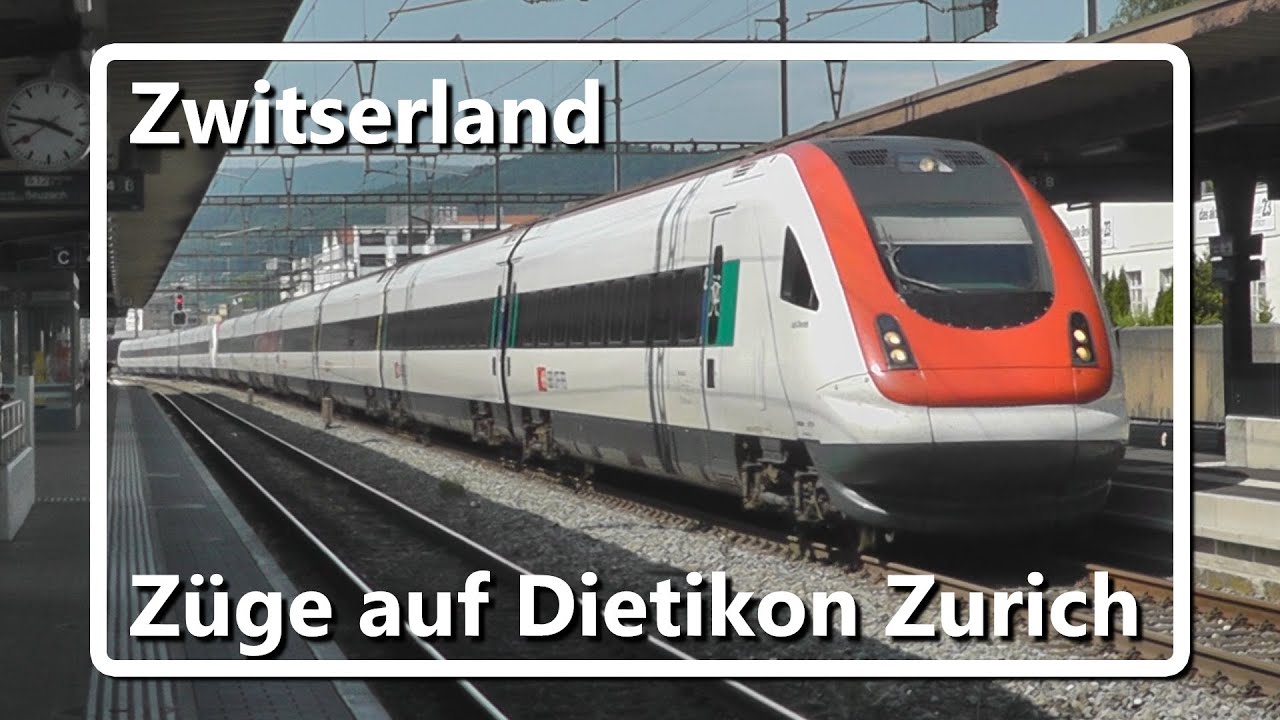 Treinen op station Dietikon // Trains on Dietikon station