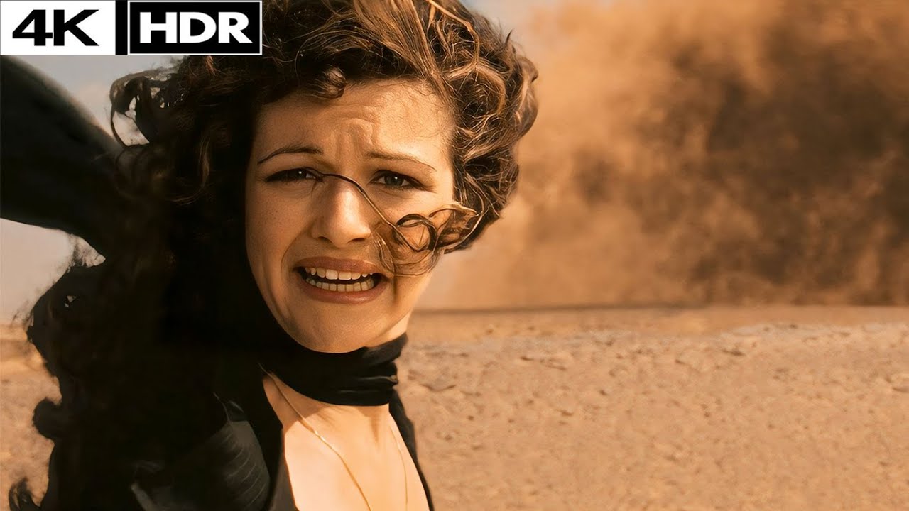 The Mummy (1999) - Imhotep's Sandstorm Scene 4k HDR