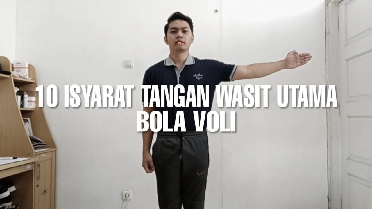 10 Isyarat Tangan Wasit Utama Bola Voli