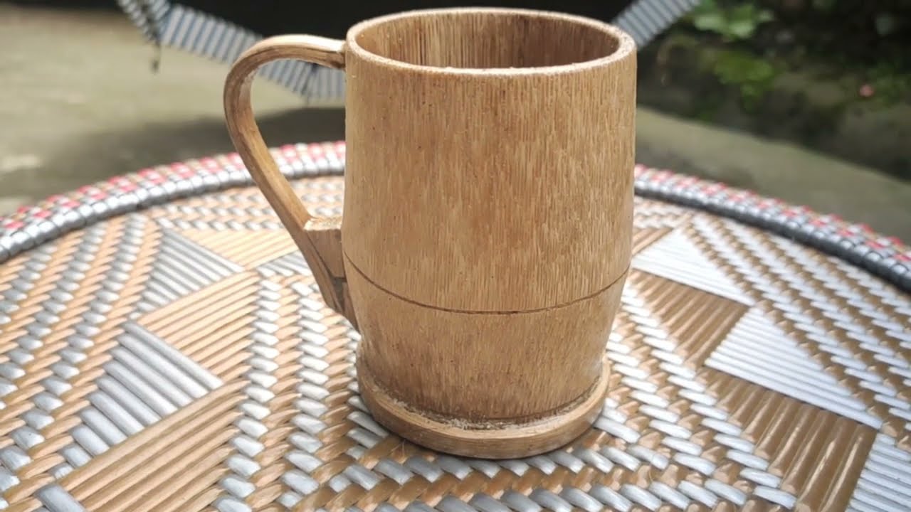 How to make Eco- Friendly Bamboo Cup/ Bamboo Cup Nagaland