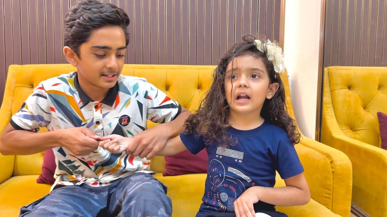 Saira ne banaya sanchit ko kauwa 🐦‍⬛🤣