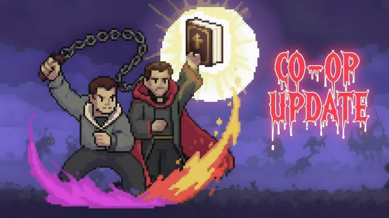 We Tried the New Vampire Survivors Co‑Op Update… Chaos Ensued