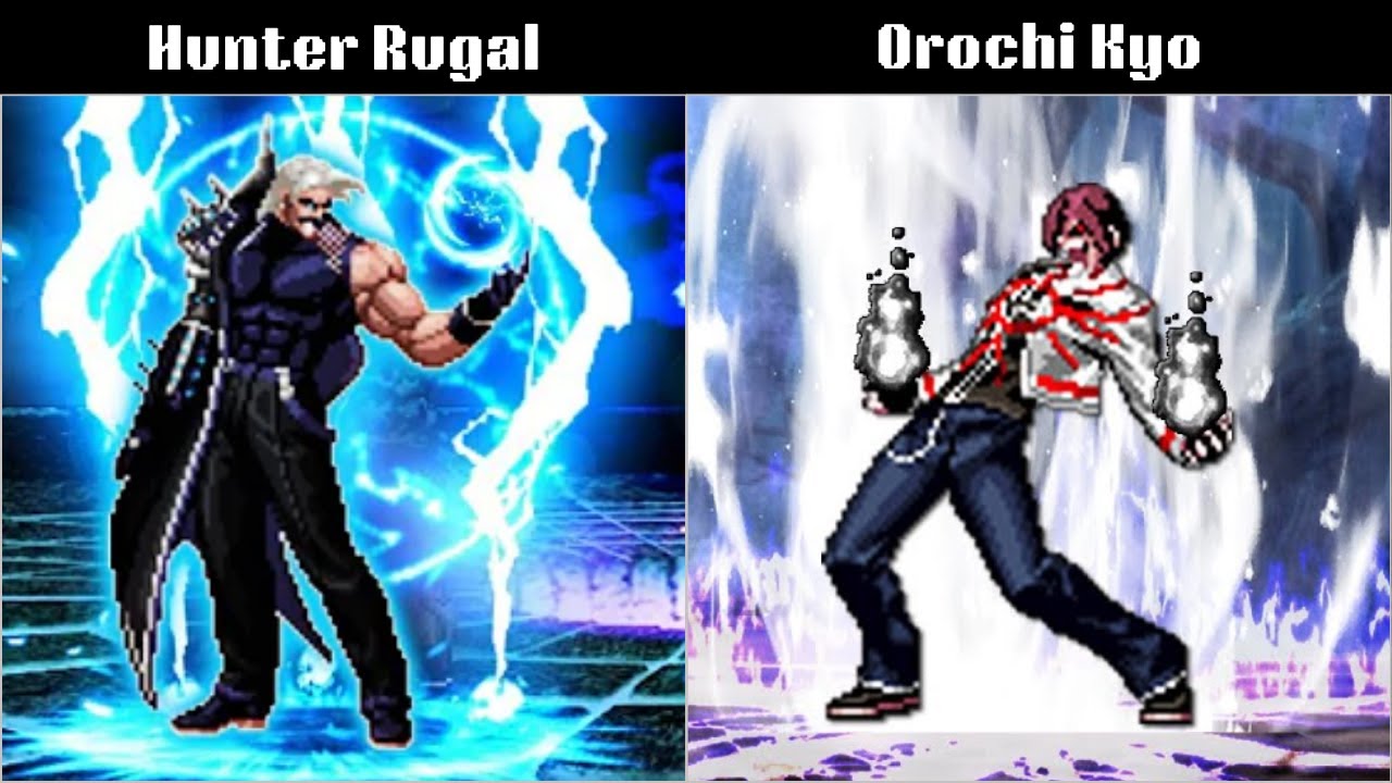 🎮 KOF Mugen 🔥 Hunter Rugal vs Orochi Kyo ☣️ Epic 1v1 Fight