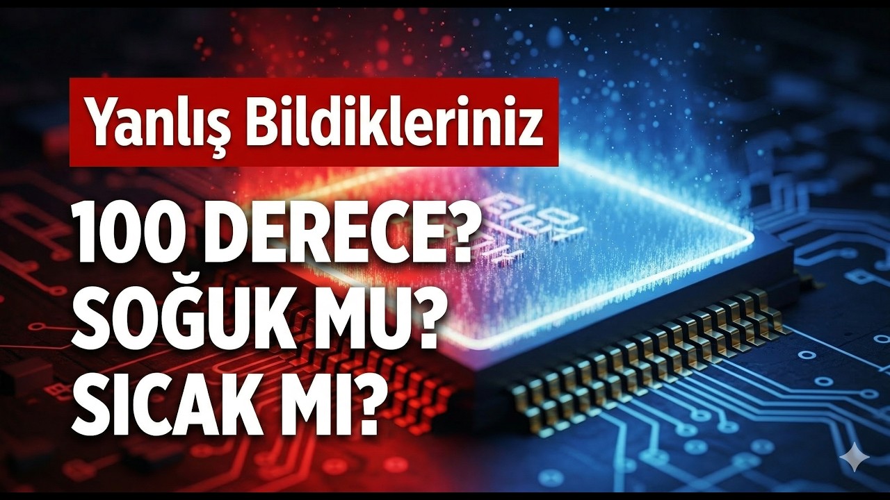 BÖLÜM 18 - 100 DERECE? İŞLEMCİM SOĞUK MU? SICAK MI?