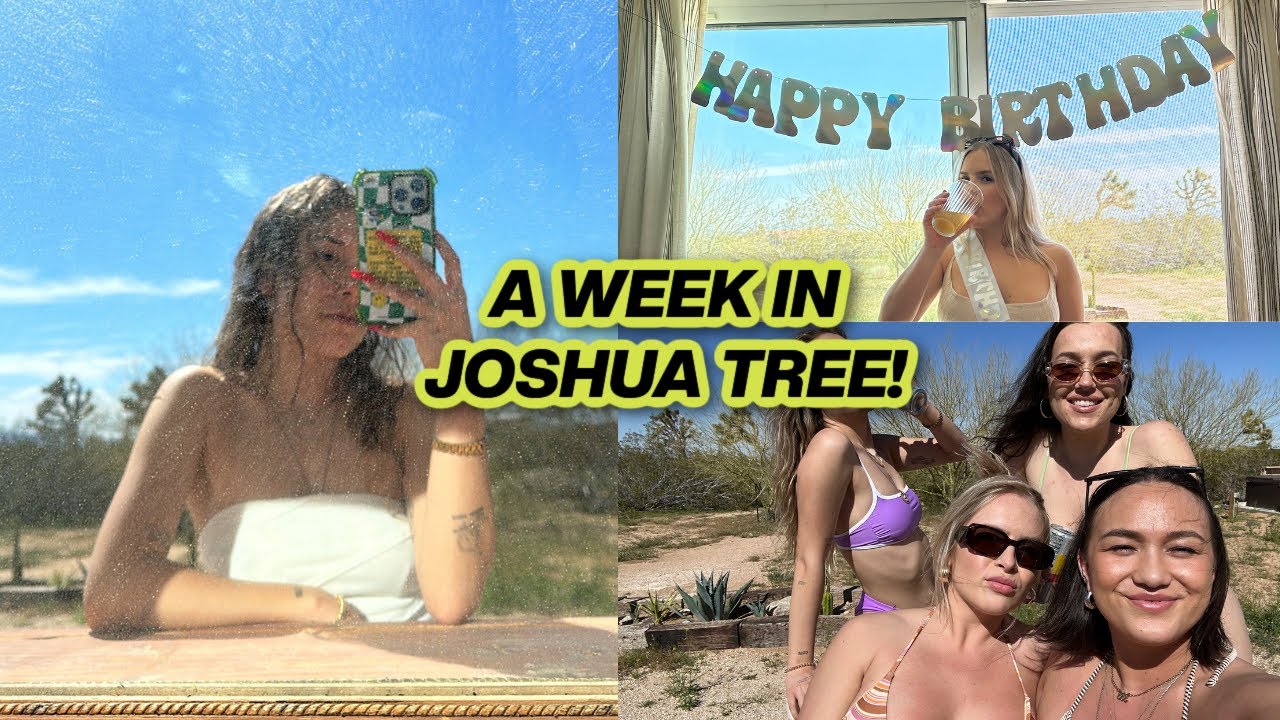 Coachella, out... Joshua Tree, in 🌲