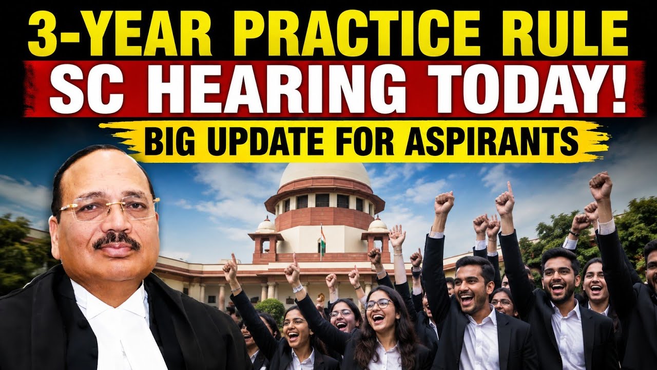3-YEAR PRACTICE RULE: SUPREME COURT HEARING TODAY &mdash; BIG DECISION FOR JUDICIAL ASPIRANTS!