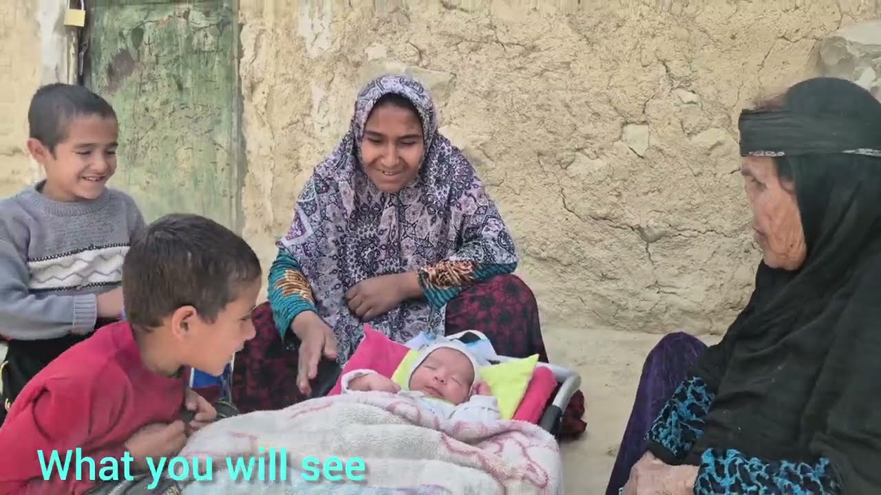 Sweet nomadic life: making a traditional cradle for a baby, and the pristine nature of Zagros