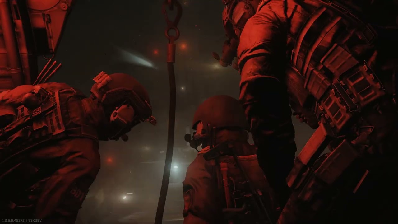 The Wedge (Black Division) reach on Icebreaker - Escape from Tarkov Cutscene