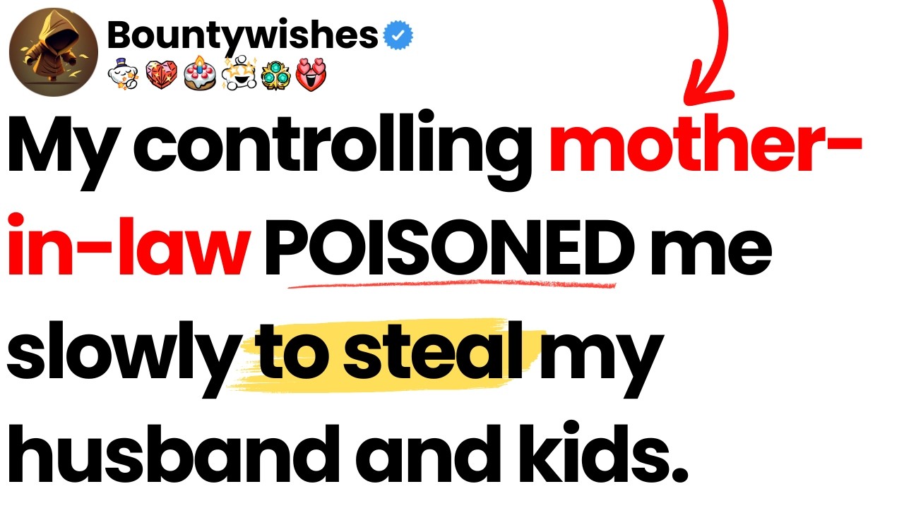 My controlling mother-in-law POISONED me slowly to steal my husband and kids.
