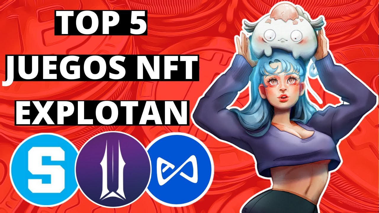 ✅Top 5 Juegos NFT para Ganar Dinero😱Juegos Blockchain
