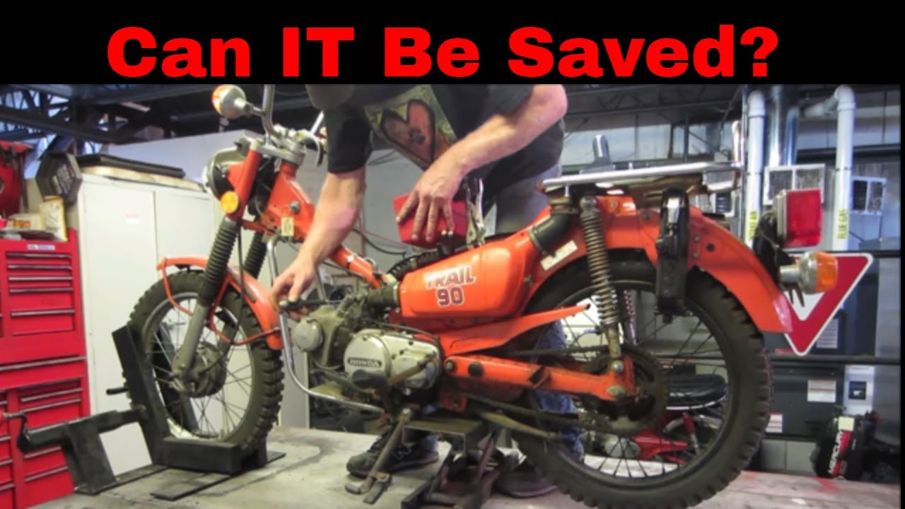 Honda Trail 90 Sitting 37 years, Will it Run?