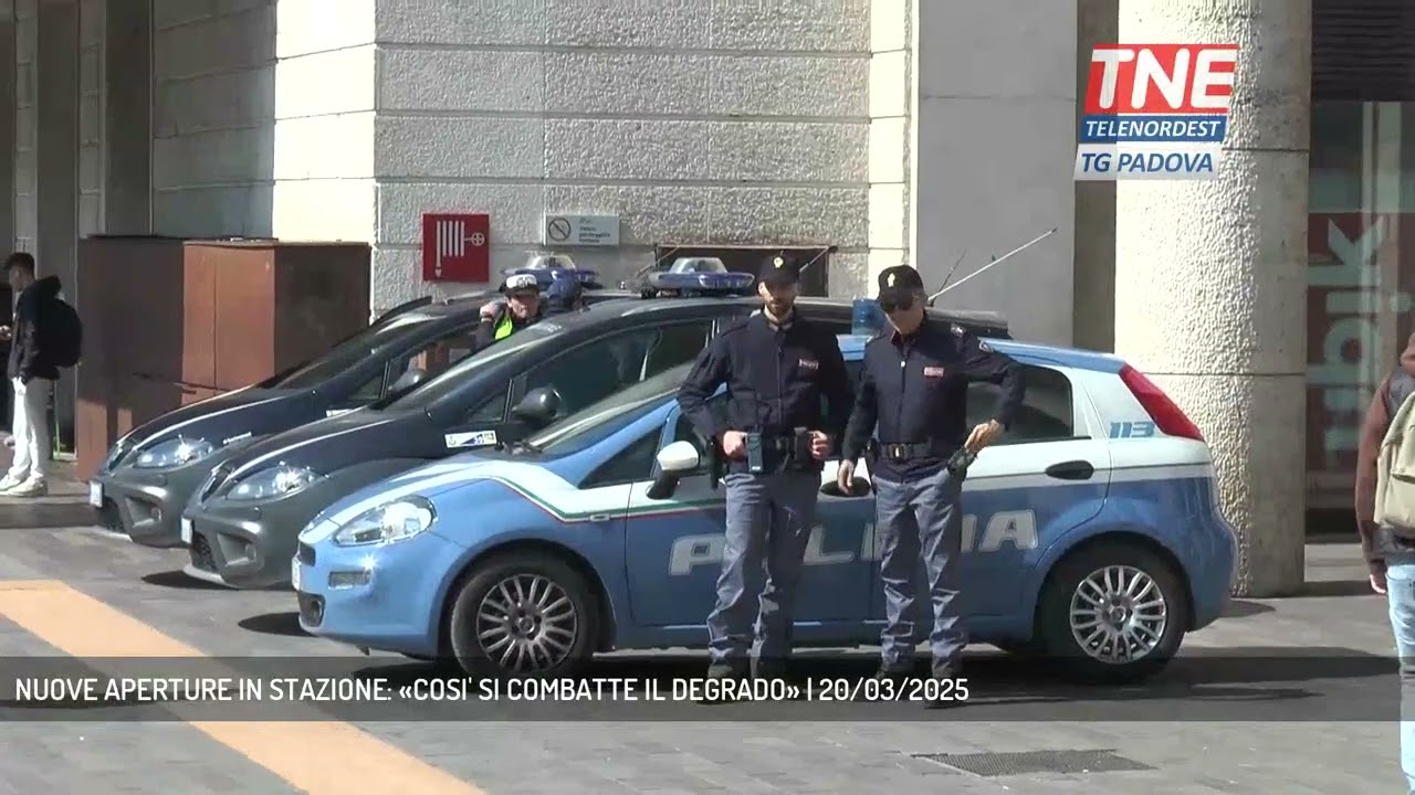 NUOVE APERTURE IN STAZIONE: «COSI' SI COMBATTE IL DEGRADO» | 20/03/2025