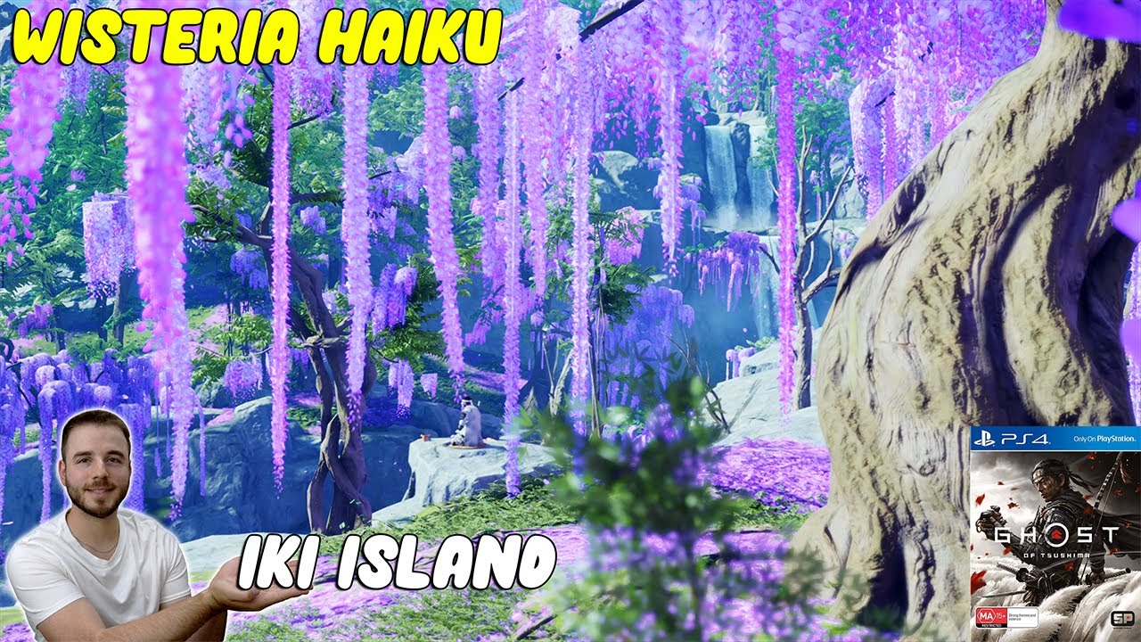 Wisteria Haiku | GHOST OF TSUSHIMA | Iki Island | PS4 Pro (detorio)