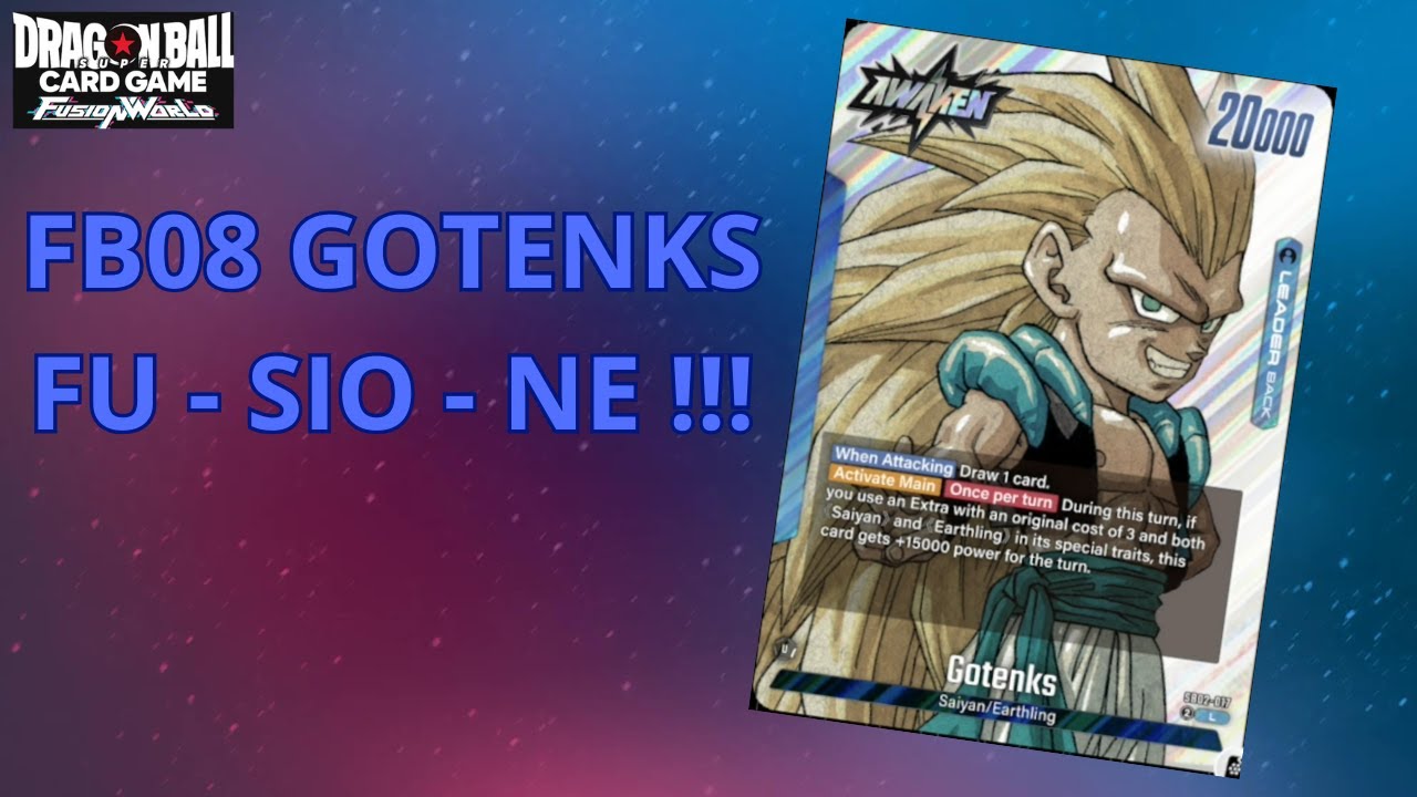 Dragon Ball Fusion World - FB08 Gotenks