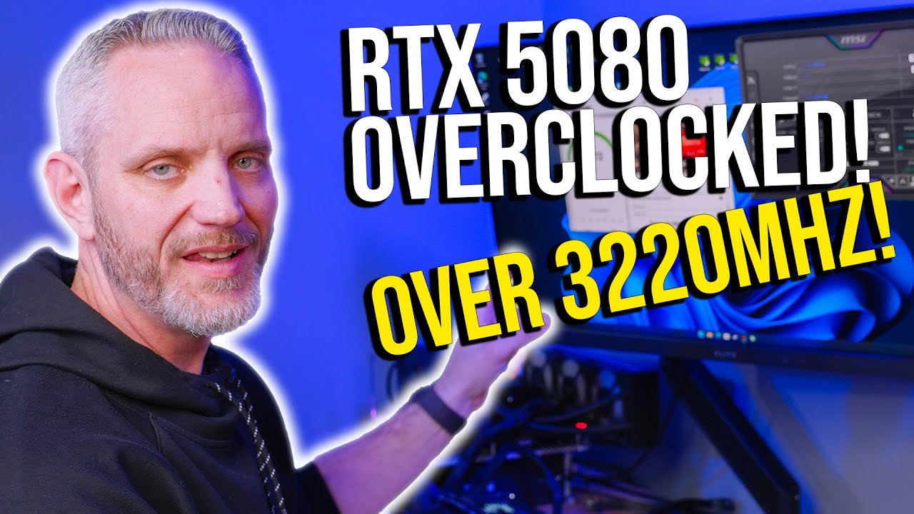 RTX 5080 is an overclocking MONSTER!!! Over 3200MHz
