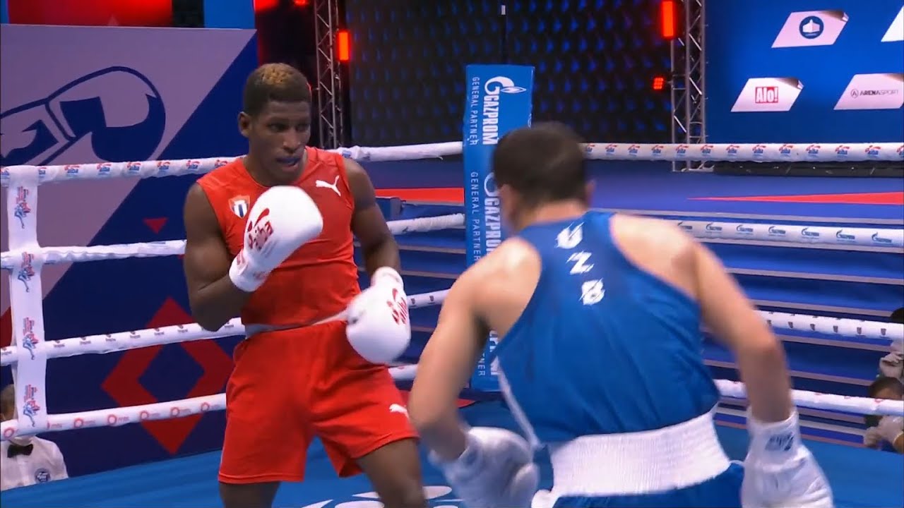 Quarterfinals (63.5kg) CRUZ GOMEZ Andy (CUB) vs  TURSUNOV Mujibillo (UZB) | AIBA WCHs 2021