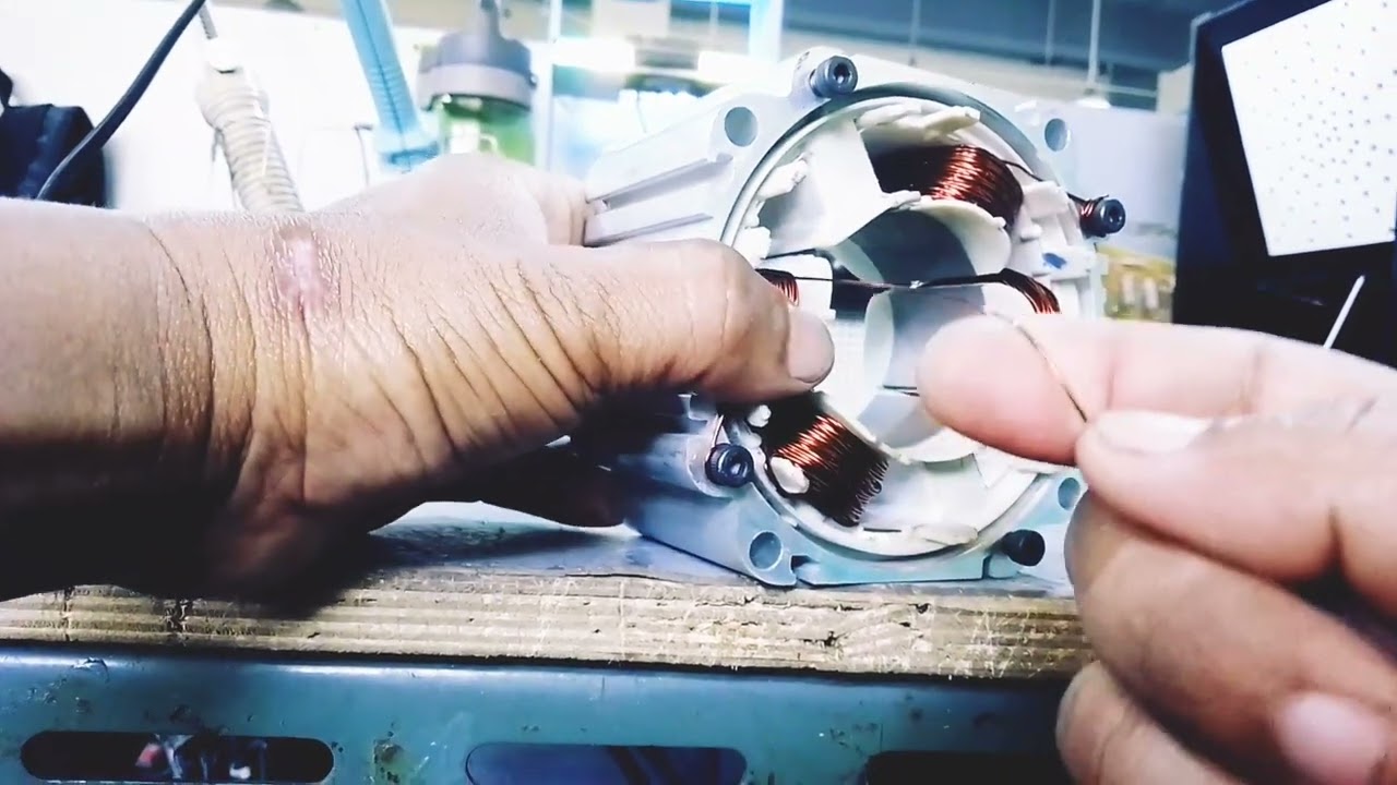 How to rewind a servo motor