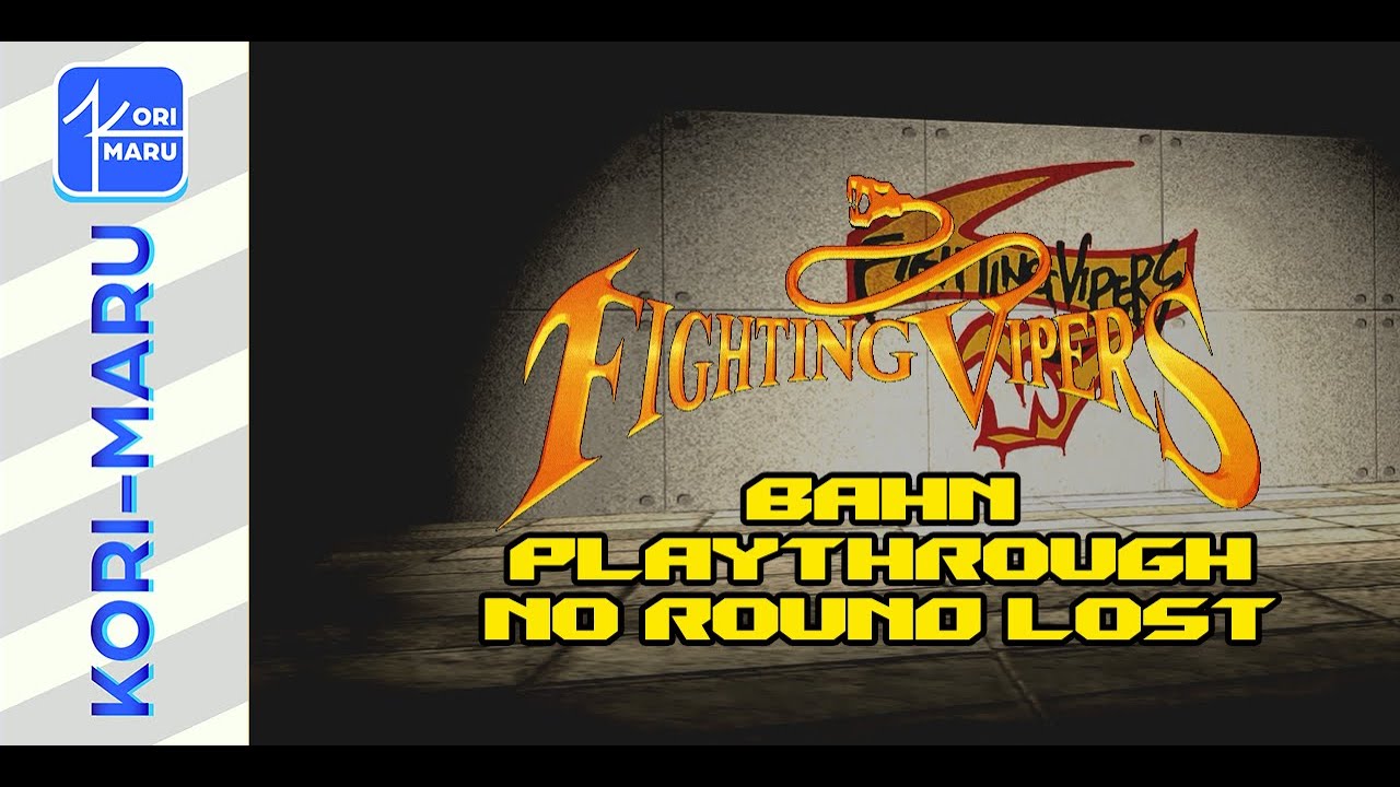 Fighting Vipers Bahn Playthrough: No Round Lost (XBLA/PSN version)