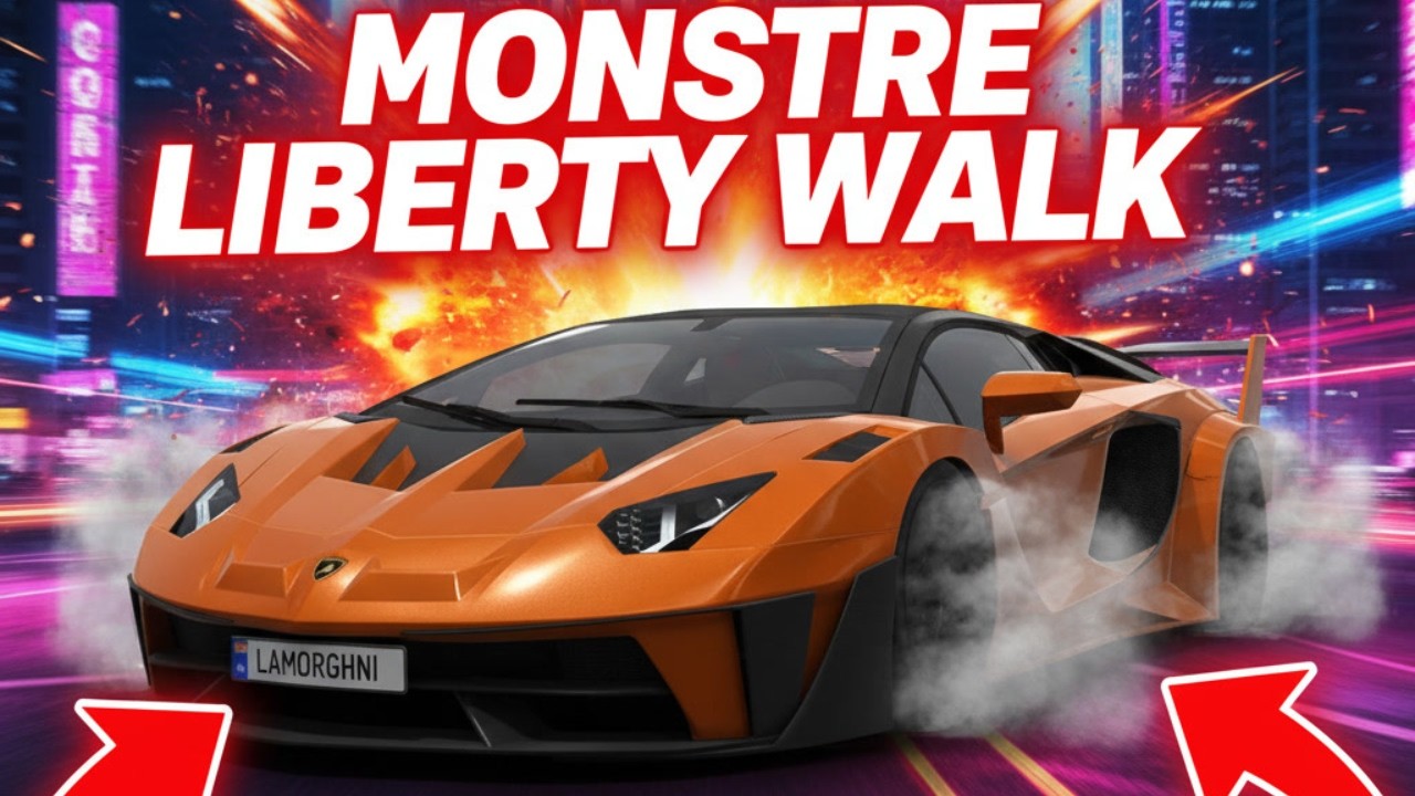 LAMBORGHINI AVENTADOR LIBERTY WALK – LA BÊTE ULTIME DU BITUME 🔥