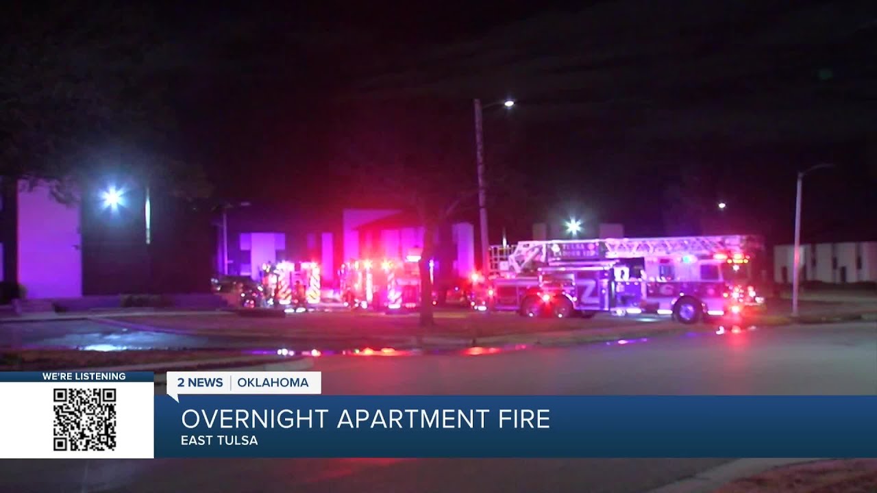 East Tulsa apartment complex fire
