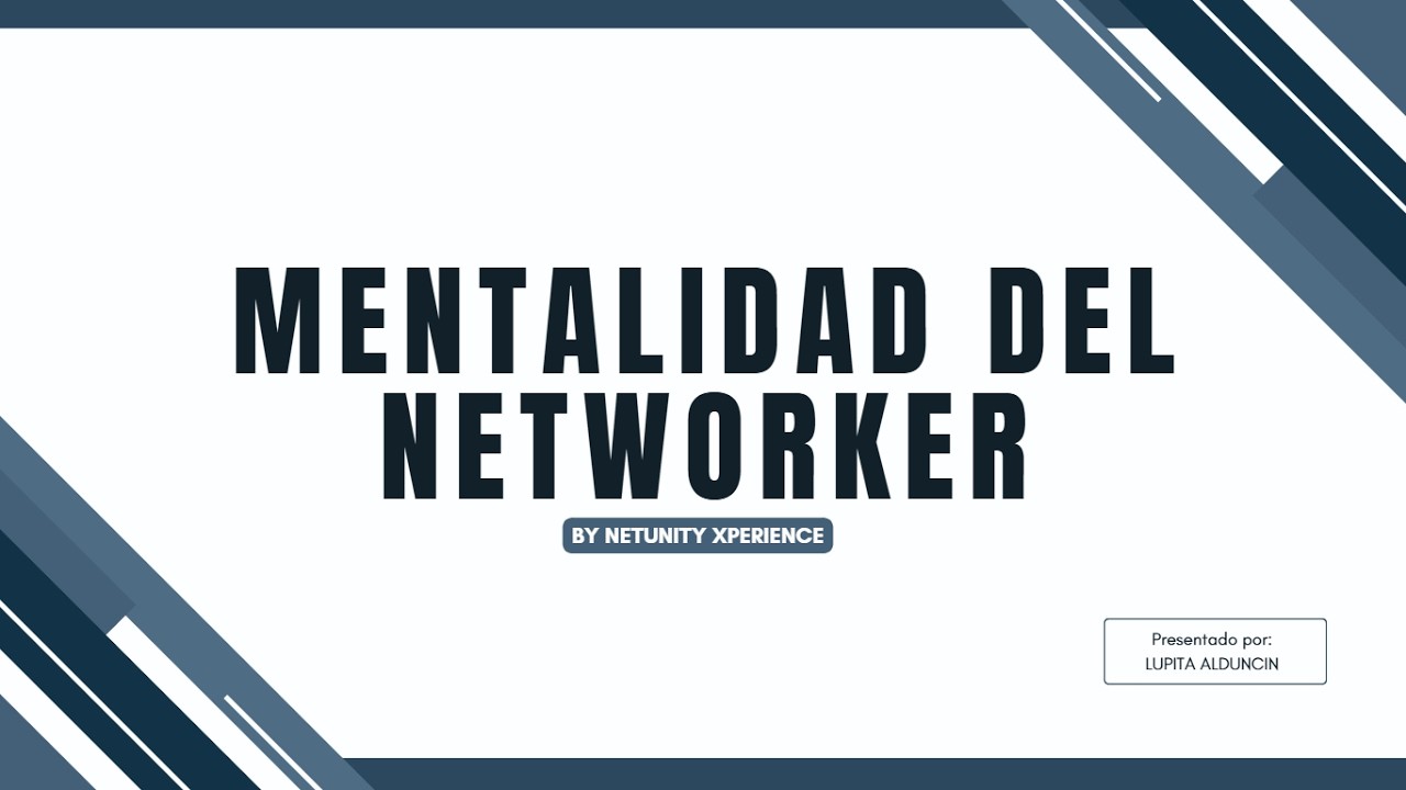 MENTALIDAD Y DISCIPLINA DEL NETWORKER