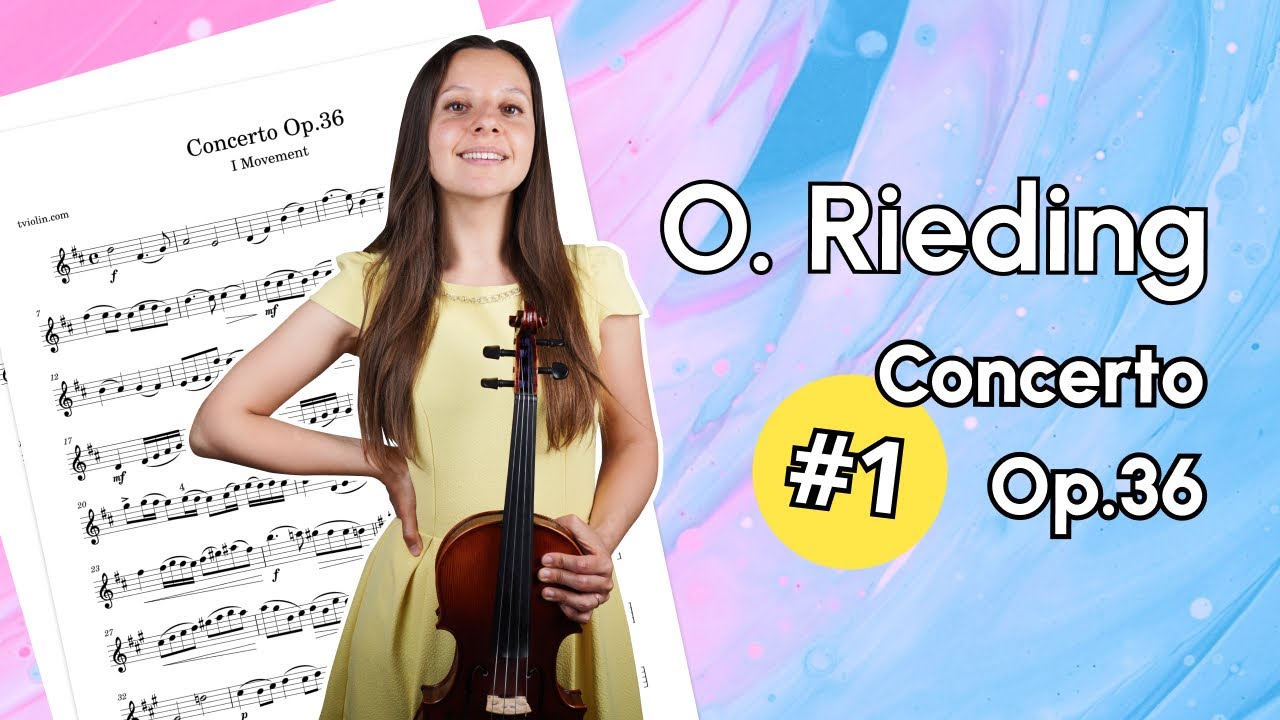 Rieding Concerto Op 36 1 Movement Violin Tutorial