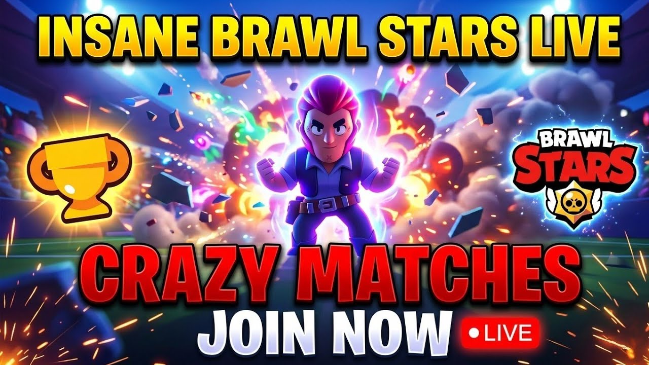 LIVE Brawl Stars Gameplay 🔥 Road to More Wins (SUBSCRIBE)