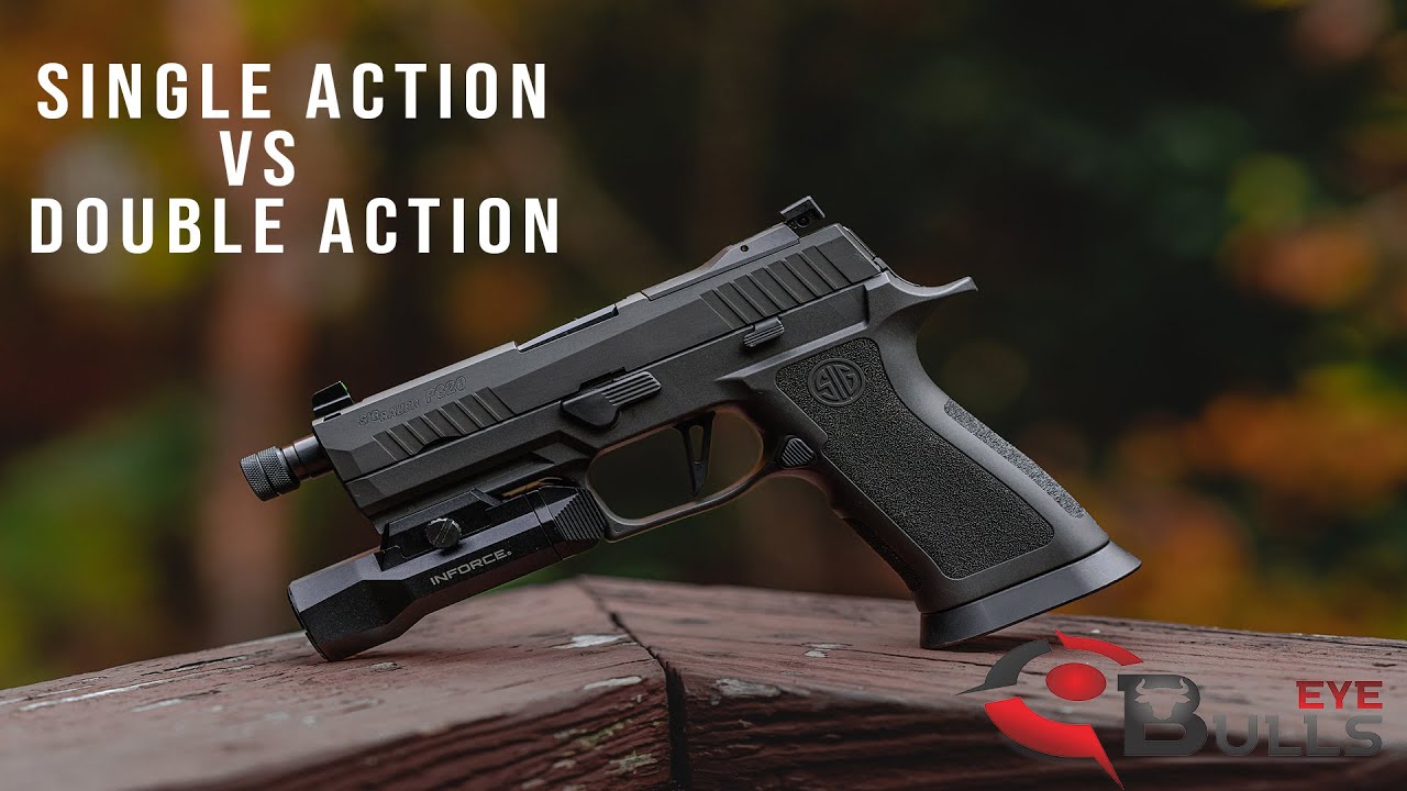 Single Action Handgun vs Double Action |Bulls Eye|