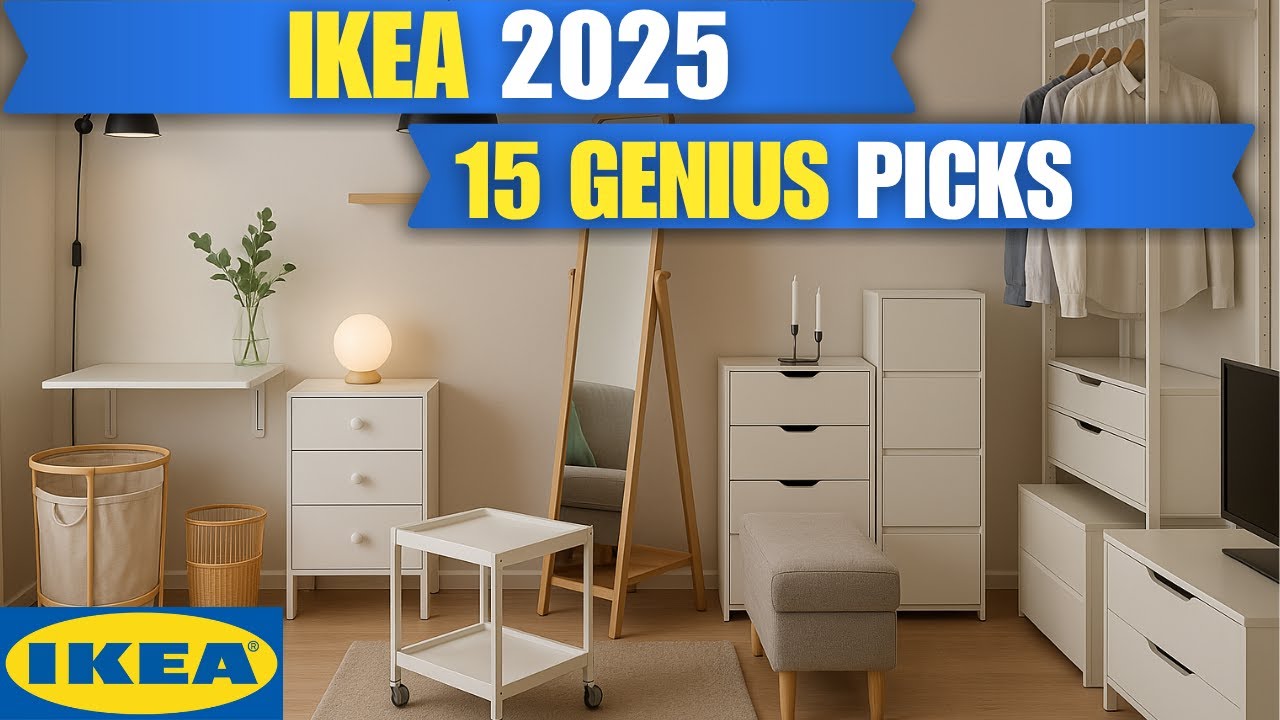 Tylko w 2025 roku: 15 najinteligentniejszych produkt&oacute;w IKEA!