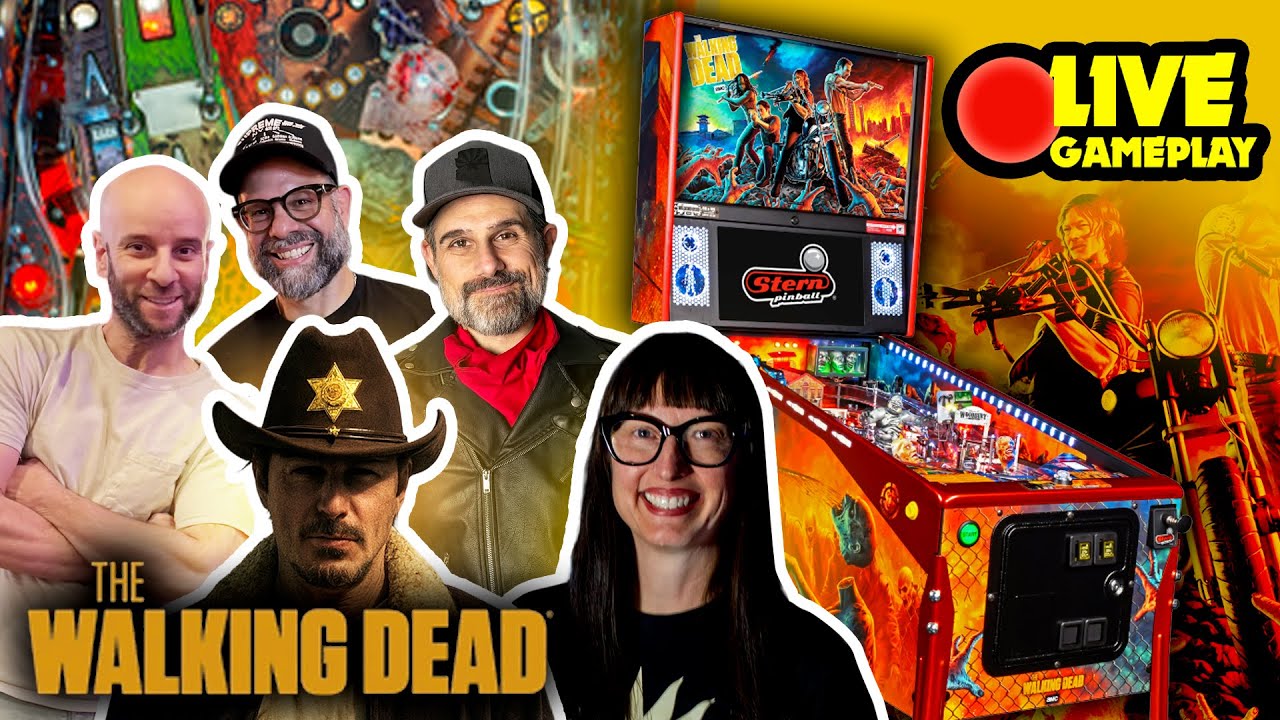 Walking Dead Remastered Pinball Masterclass LIVE! Strategy & Rules with Electric Bat & Serge