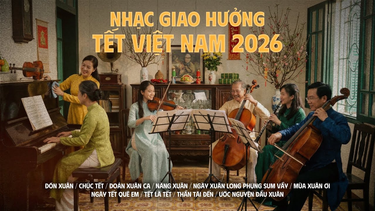 Nhạc Giao Hưởng Tết Việt Nam 2026 | Giao Hưởng Tân Thời Vol.1