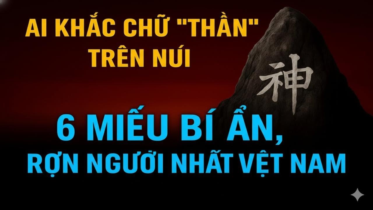 Bí Ẩn Người Khắc Chữ Thần – 6 Địa Điểm Linh Thiêng Nhất Việt Nam