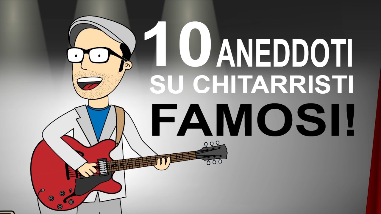 10 ANEDDOTI DIVERTENTI SU CHITARRISTI FAMOSI!