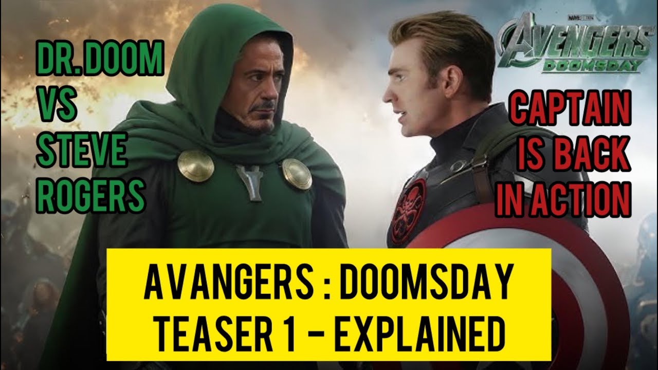 Avengers Doomsday Teaser 1 Explained | Avengers Doomsday Teaser 1 Captain America | PR Reeviews
