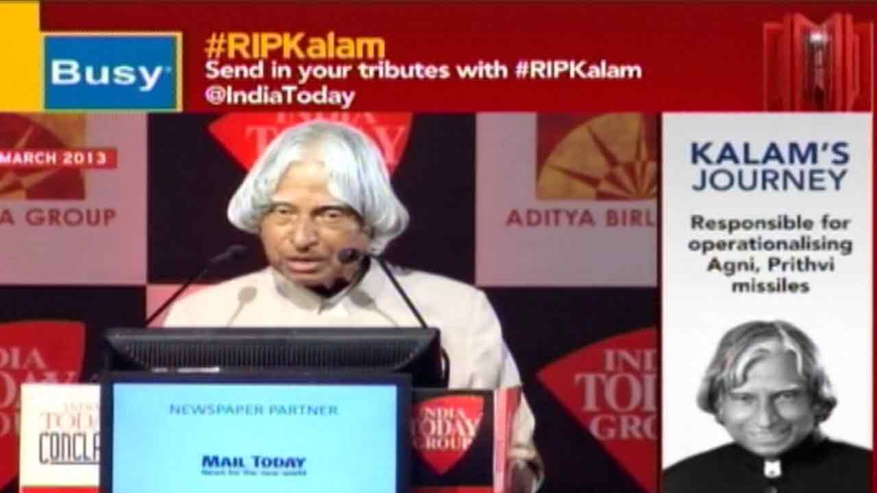 News Today At Nine: Politicians On Former President Abdul Kalam's Death