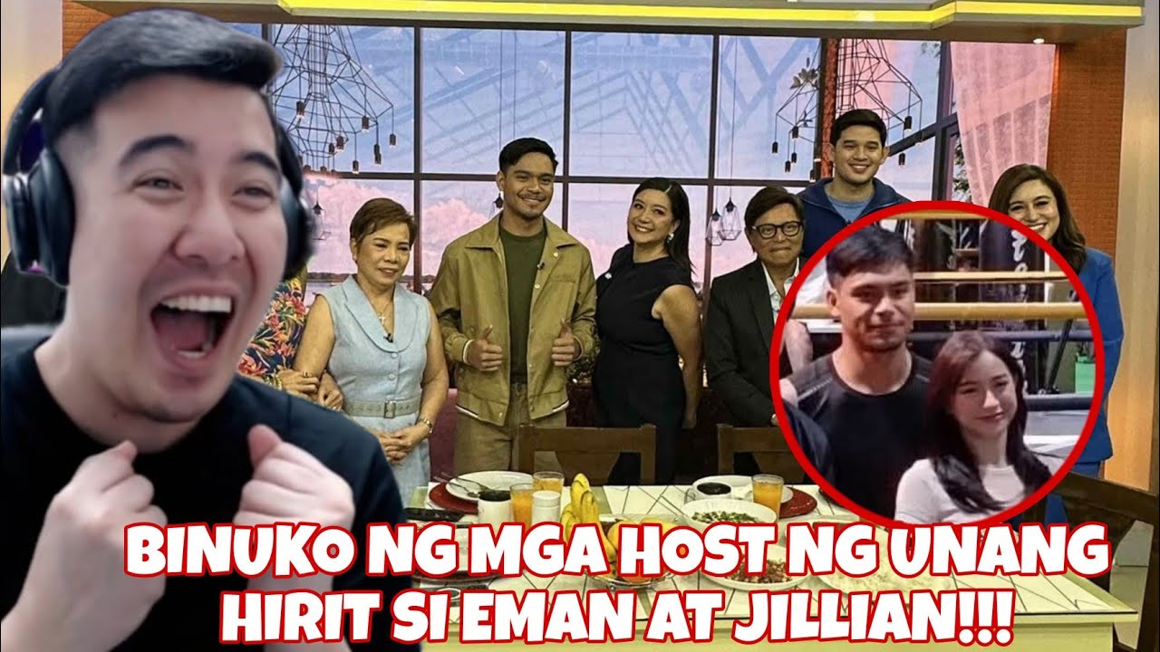 JILLIAN WARD AT EMAN PACQUIAO  EMAN AT JILLIAN BINUKO NG HOST SA UNANG HIRIT!!!