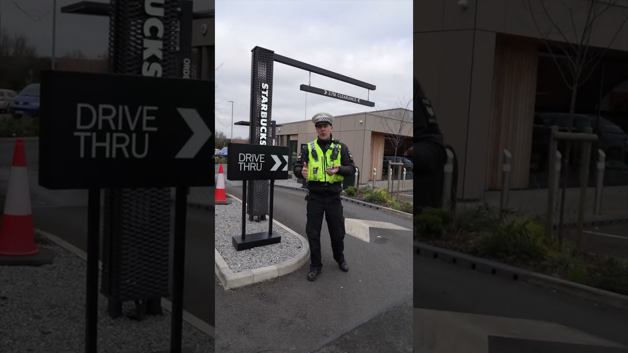 Can You Really Use Your Mobile Phone at a Drive-Thru Legally? - Surely it's Private Land?