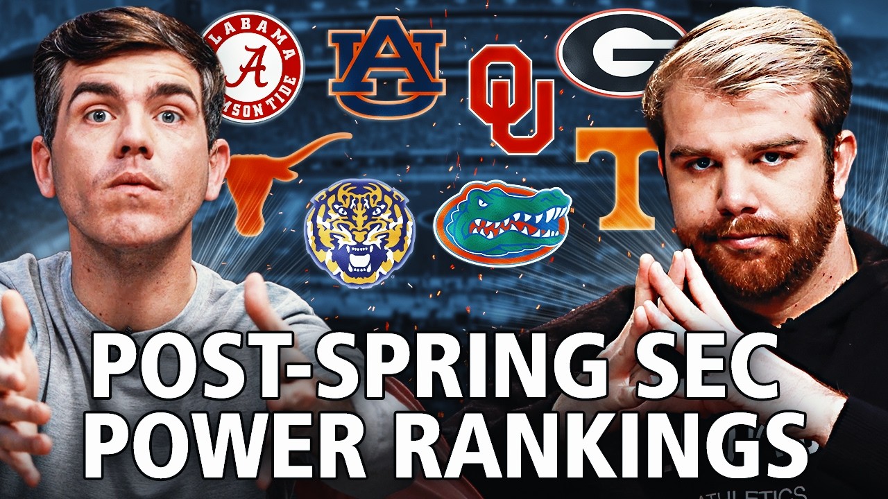 Post-Spring SEC Football Power Rankings