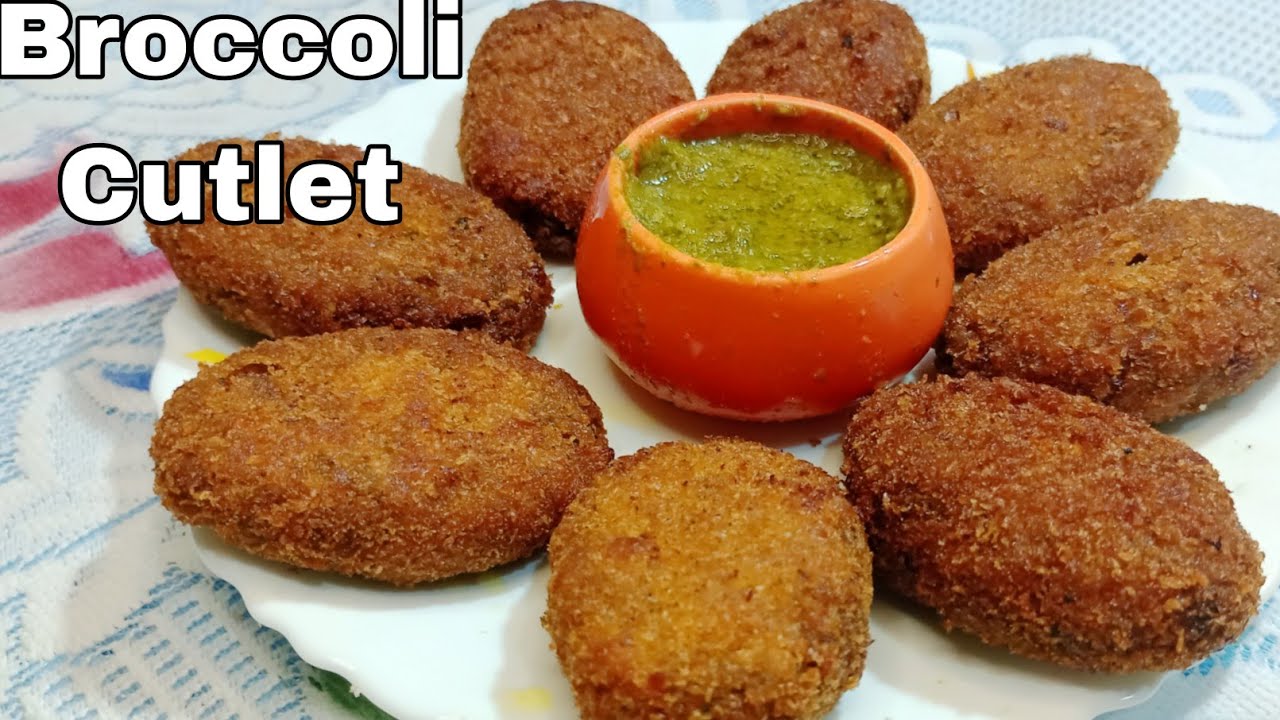Broccoli Cutlet Recipe | Easy Broccoli Cutlet | Healthy Cutlet #brocoli
